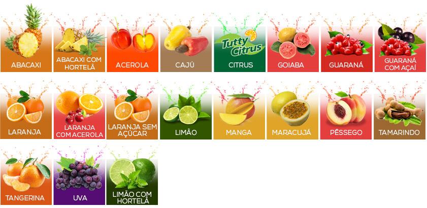 Distribuidor de Concentrado de Frutas em Curitiba 